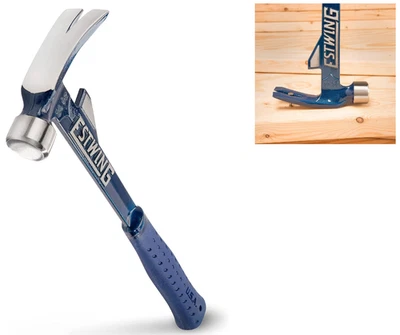 BRANDED Estwing E6-24T 24Oz 16-Inch Smooth Face Hammertooth Hammer with Vinyl Shock