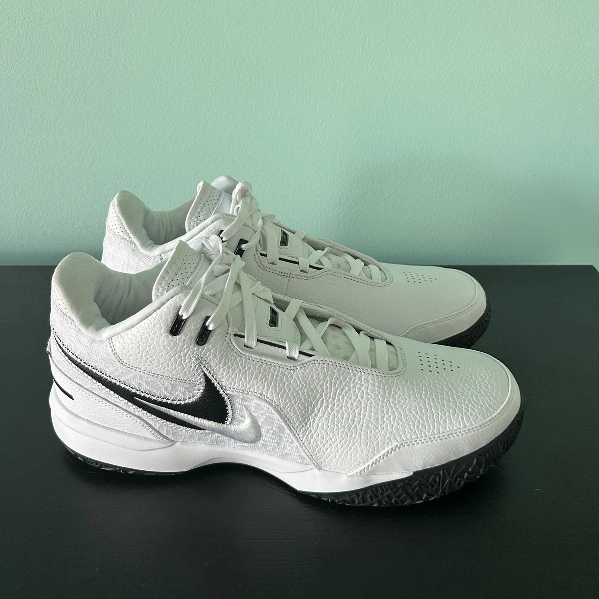 Nike Zoom LeBron NXXT Gen AMPD TB Promo White Black for Sale