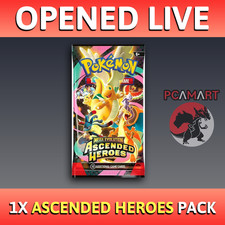 (OPENED LIVE) - ebay Live Stream | 1x Ascended Heroes Booster Pack