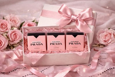 Prada Paradoxe Mini Perfume Gift Set   Authentic Travel Size Bundle 7ml x3 
