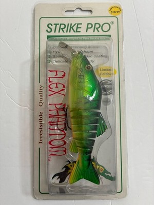 Strike Pro Flex Phantom Swimbait 5 1/8'', 1 1/4 oz. bike chain spine fresh & salt