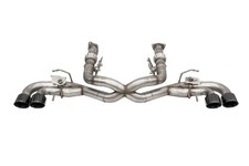 Corsa 3 Valved Cat-back Blk Tips Fits Oe Npp Exhaust Wafm Fits 20 Corvette C8