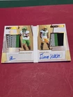 2026 Leaf Trinity Double Booked Jordon Davison Dierre Hill 25/35 Auto Jersey