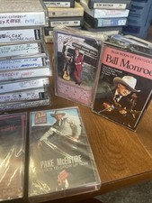Mixed Lot Of 16 Cassette Tapes 70s 80s Country Tex Ritter Waylon Jennings