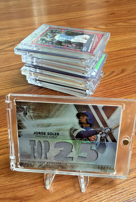 2015 Topps Triple Threads Relics Sepia Chicago Cubs #TTR-JS1 Jorge Soler /27