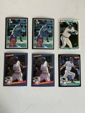 Lot Of (6) George Brett Donruss Jumbo Cards:  1984 Champion, 1985-1987 All-Stars