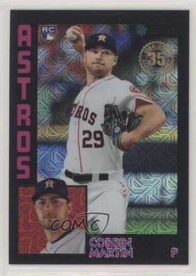 2019 Topps Update Silver Pack Black 178/199 Corbin Martin #T84U-19 Rookie RC 4t6