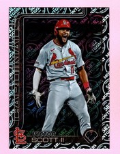 2025 Topps Montgomery Foil #551 Victor Scott II St. Louis Cardinals
