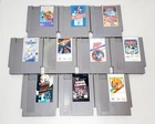 Lot Of 10 Nintendo NES Games~Super Mario, Top Gun, Roadblasters, Mickey Mouse