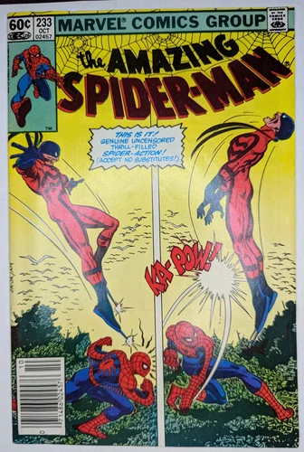 Amazing Spider-Man #233 Marvel 1982 (VF/NM) | Newsstand FREE COMBINED SHIPPING