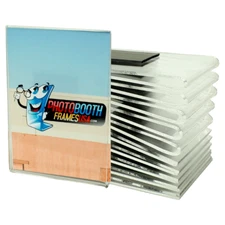 2.5 x 3.5 Wallet Size Magnetic Picture Frames (12 Lot) Strong Magnet
