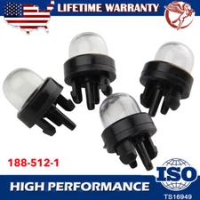 4X Primer Bulb For Poulan Ryobi Homelite Toro Craftsman Blower Trimmer 188-512-1