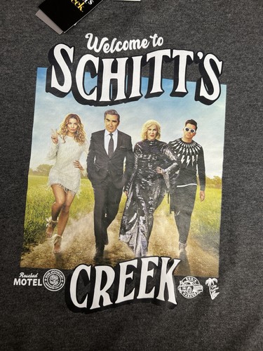 Welcome to Schitt$ Creek Women's Gray Graphic Long Sleeve Casual Sweatshirt|SZ:M - Picture 11 of 21