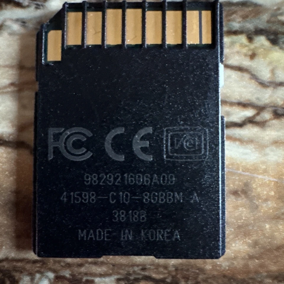 LAND ROVER JAGUAR NAVIGATION MEMORY SD CARD FK72 10E898 BF OEM - Image 2 of 2