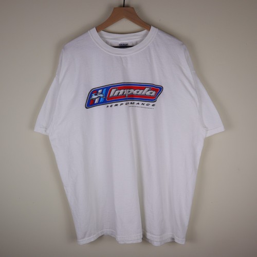 Vintage Chevy Impala Performance Shirt Adult 2XL 26.5x30.5