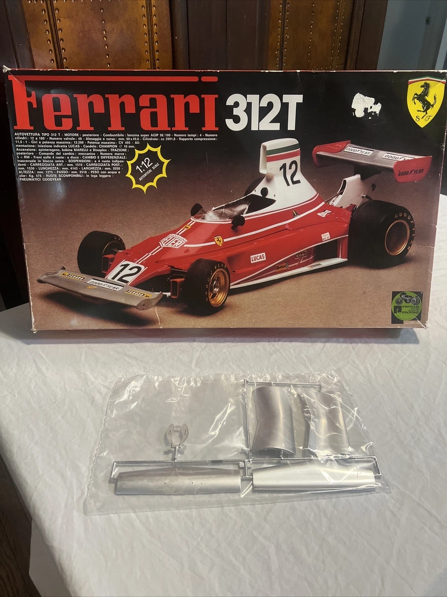 Ferrari 312t In 1/12 Scale Sports Car Toy Models & Kits for sale