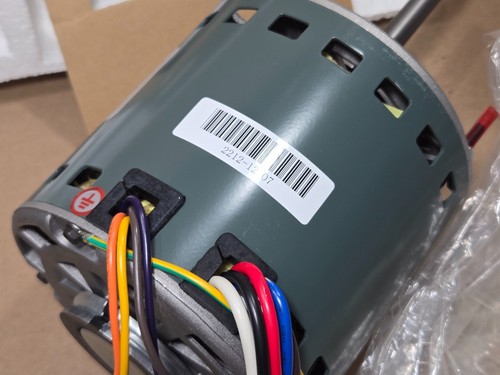 OEM WG840590 Direct Drive Furnace Blower Motor, 3/4 HP, 203-230V, 1075 RPM, 3 Sp - Picture 6 of 13
