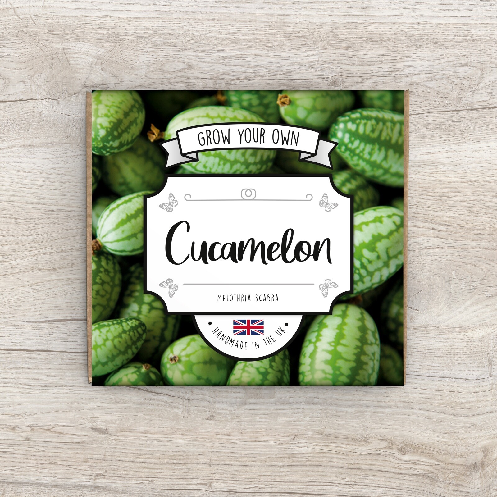Grow Your Own Cucamelon Kit - Handmade in the UK - Seeds Guaranteed