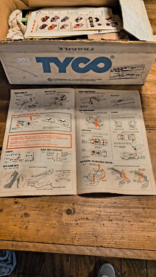 TYCO Command Control Nite-Glow Slot Car Set - NEW - Original Sears & Roebuck Box