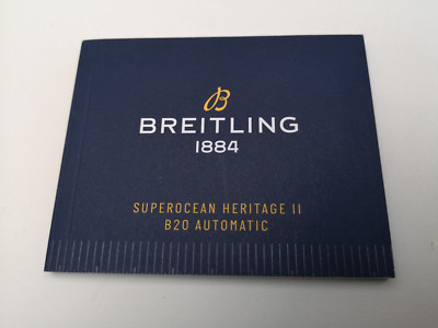 Breitling SUPEROZEAN HERITAGE II B20 AUTOMATIC MANUAL ANLEITUNG MANUAL Manual