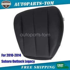 Passenger Bottom Leather Replacement Seat Cover BLK For Subaru Outback 2010-2014