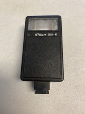 Nikon Speedlight SB-E Shoe Mount Xenon Flash For Nikon EM FE FM UNTESTED
