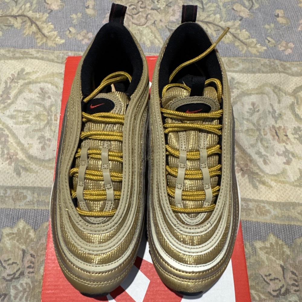 Nike Air Max 97 OG QS Metallic Gold - Size 7
