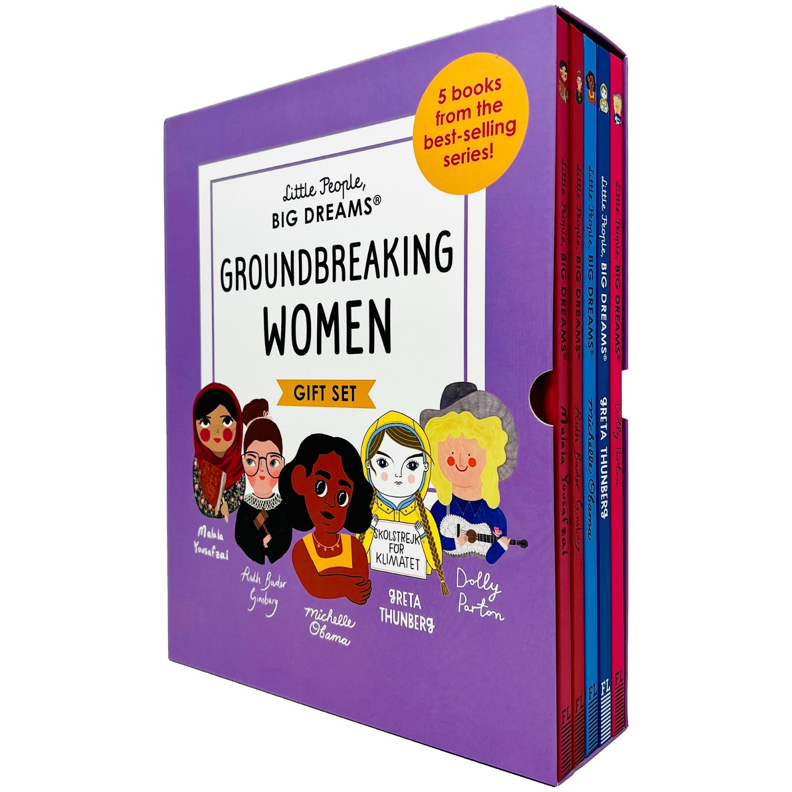 Frances Lincoln Children's Books Women's White Little People, Big Dreams Groundbreaking 5 Books Collection By Maria Isabel Sanchez Vegara - Hardback - Ages 7-9 - Inspiring Biographies Gift - Image 7