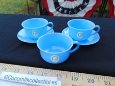 Vintage 1950's Toy Girl's Playhouse Doll House Lot 5 Tea Set Dishes Tea Cups