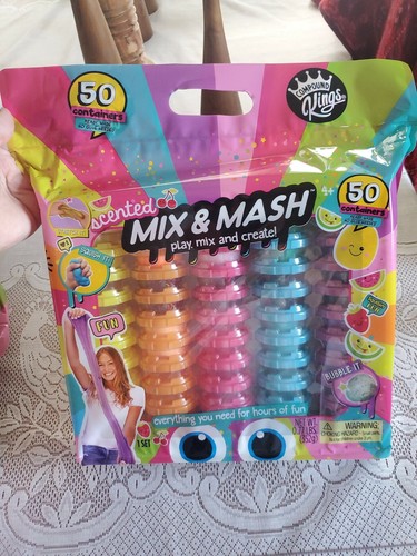 Compound Kings Mix Match 50pc Slime Set Oddly Satisfying Birthday Favors Kids Ebay