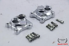 2007 Harley Dyna Super Glide CVO Engine Tappet Lifter Block Cover Set CHROME
