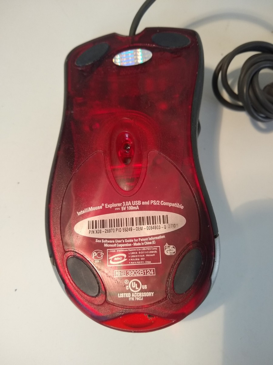 Microsoft IntelliMouse Explorer Ie 3.0 5-button USB Wired Microsoft IntelliMouse Explorer Ie 3.0 5-button USB Wired