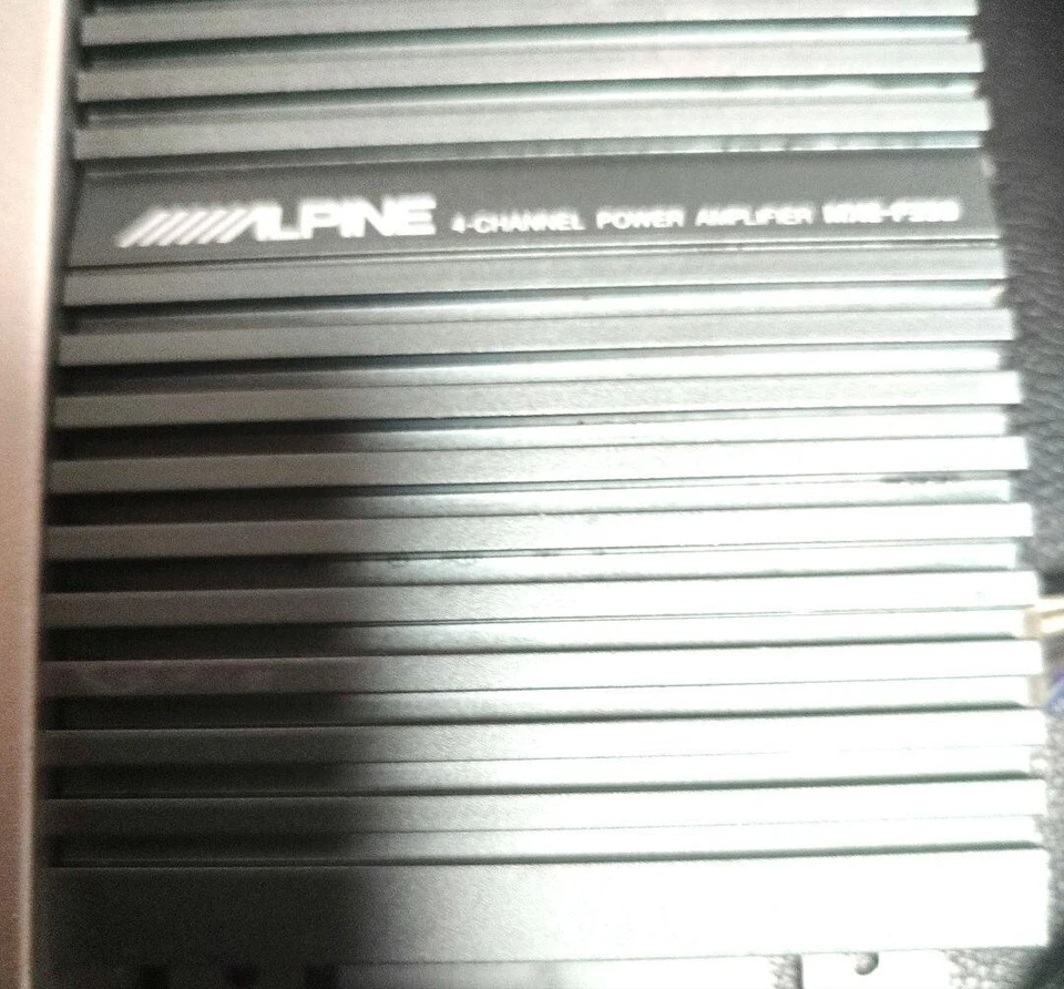 Procesador de audio Alpine Pxa-H701 y Mxe-F35S sonido digital audio para automóvil sin probar Foto 3 de 4