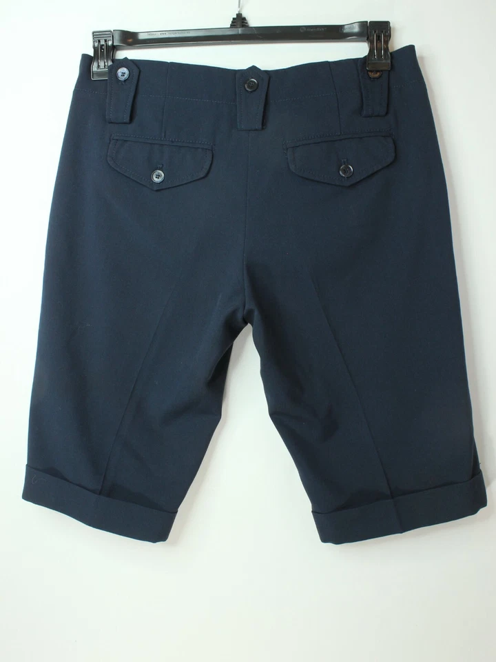 SHORTS THE LIMITED Drew Fit Talla 6 Bermudas Puños para Caminar Azul Marino Elastizados tiro bajo Foto 2 de 4