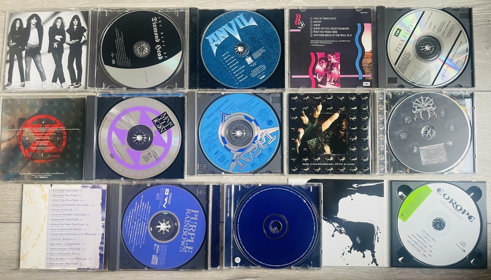 Heavy metal Albums cds Bundle VGC eBay