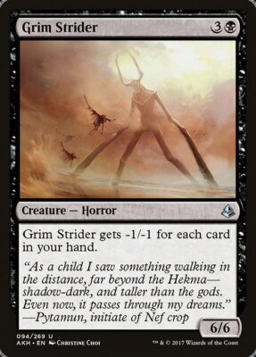 GRIM STRIDER x4 mtg NM-M Amonkhet 4 Unc