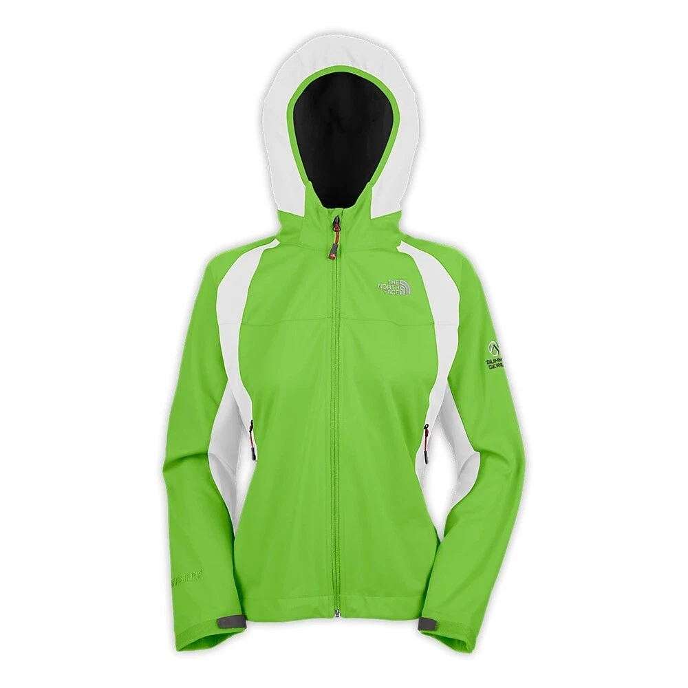 The North Face TNF Women's Cipher Hybrid Jacket Green Summit Series Windproof