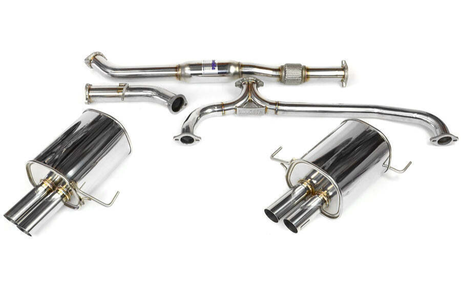 イシダイの牙 Invidia Q300 Quad Tipped Cat Back Exhaust - Stainless Tips - 2015