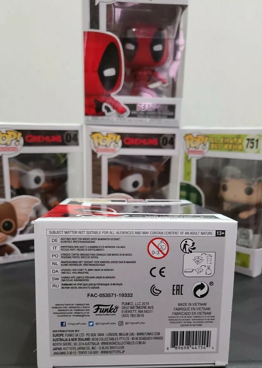 Funko Pop! Marvel: ( Deadpool ) #546 ( 80 Years Editon ) Vinyl