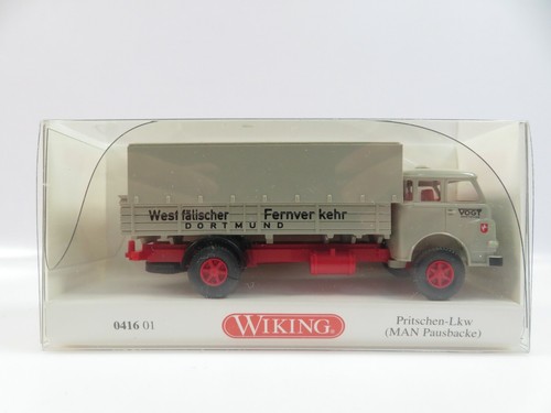 1:87 Wiking 041601 Pritschen LKW MAN Pausbacke W14