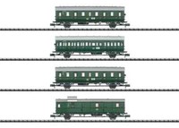 "Trix / Minitrix N Mhi 18724 4Tlg. Personenwagen Set \"Hamburg\" Neu & Ovp"
