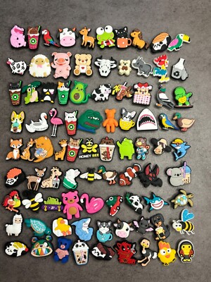 Jibbitz Croc Schuh Charms über 80 Snoopy Spongebob Ghostbusters Funky Variationen
