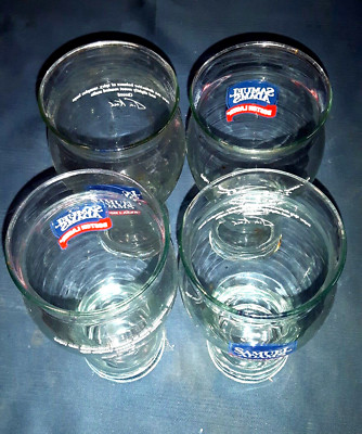 Samuel Adams Beer Glass x 4