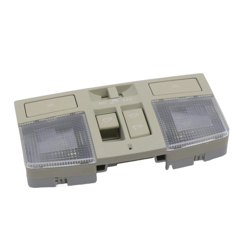 Consola superior para Mazda3 2010-2012 con interruptor de techo corredizo sin luz descendente BBM669970 Foto 3 de 4