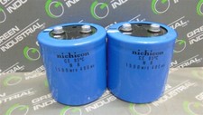 USED Pair of 2 Nichicon CE 85 Capacitors 1500 MFD 400 WV