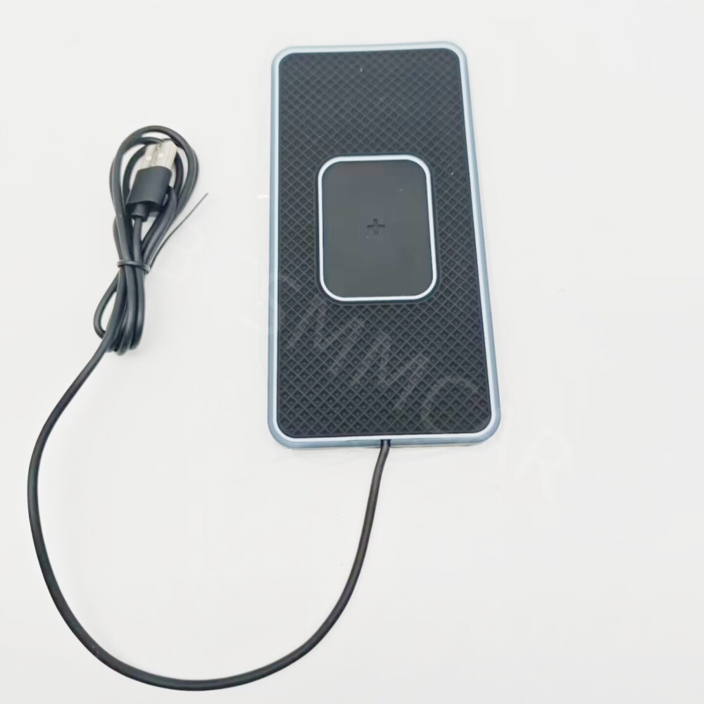Car Charger Wireless Charging Pad Phone USB Fast Charge Station Fit For Samsung