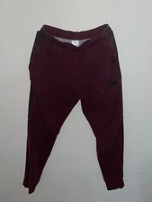 Adidas, Purple Medium Sweatpants, Pockets with zippers. 