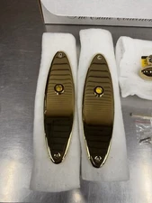 Baldwin 6546-003-FD Wilmington Full DUMMY Knob Set - Polished Brass - Open Box