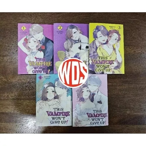 Comic Manga This Vampire Won't Give Up! Vol 1-5 by Madoka Kitaji English