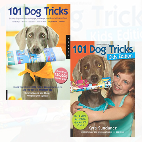 Kyra Sundance 2 Books Collection Set (101 Dog Tricks) Paperback Brand New Pack